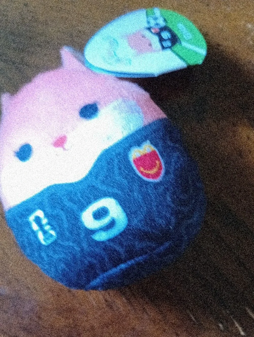 Squishmallows Erica Pink and Navy Mini Plush